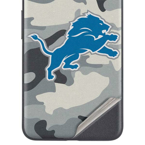 NFL Detriot Lions Camo Google Pixel 4a 5G Skin